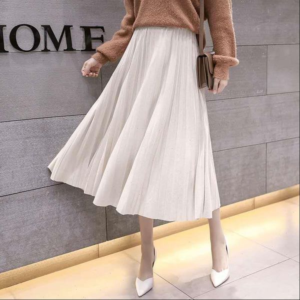 woman women skirts elegant solid color midi pleated skirt autumn winter ladies red black high waist school long female
woman women skirts elegant solid color midi pleated skirt autumn winter ladies red black high waist school long female