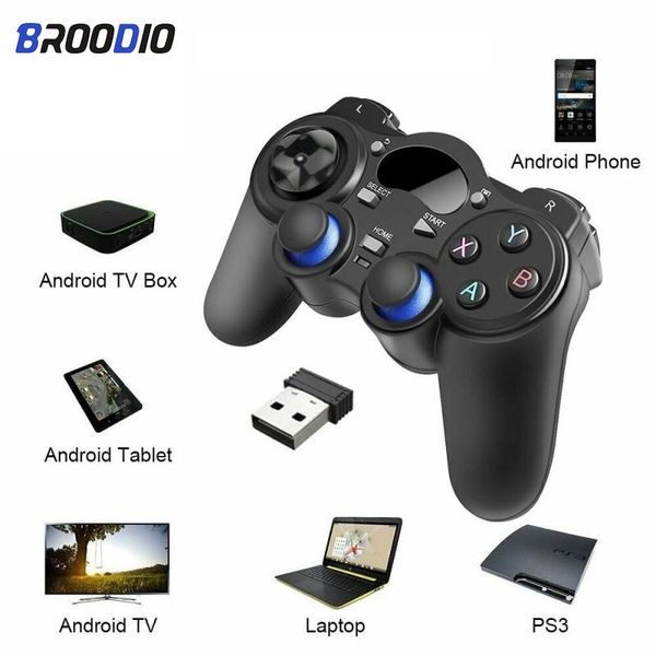 game controllers & joysticks 2.4g wireless controller joystick gamepad with micro usb otg converter adapter for ps3/smart phone tablet pc sm
game controllers & joysticks 2.4g wireless controller joystick gamepad with micro usb otg converter adapter for ps3/smart phone tablet pc sm