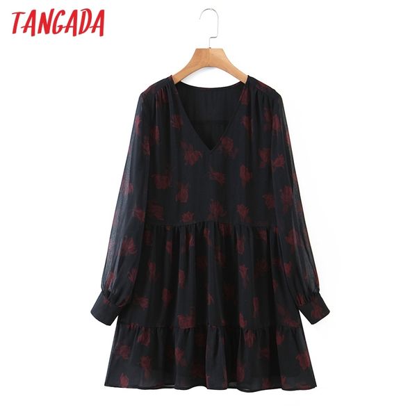 fashion women rose print arrival long sleeve ladies loose mini dress vestidos sl185 210416, Black;gray
fashion women rose print arrival long sleeve ladies loose mini dress vestidos sl185 210416, Black;gray