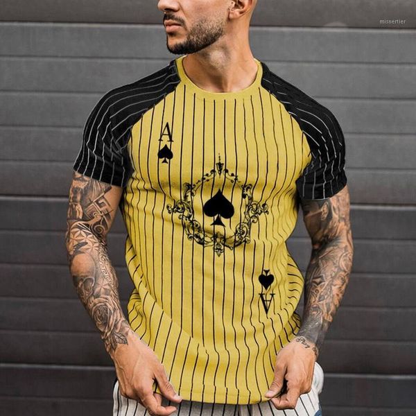 men's t-shirts t-shirt for men stripped tshirt summer clothing streetwear round neck shirt fashion poker print short sleeve, White;black
men's t-shirts t-shirt for men stripped tshirt summer clothing streetwear round neck shirt fashion poker print short sleeve, White;black