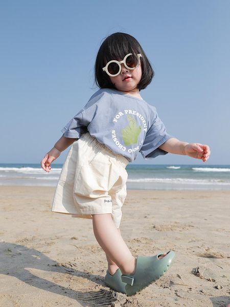 boys girls clothes korean foreign style baby summer letter embroidery pants children casual all match shorts, Black
boys girls clothes korean foreign style baby summer letter embroidery pants children casual all match shorts, Black