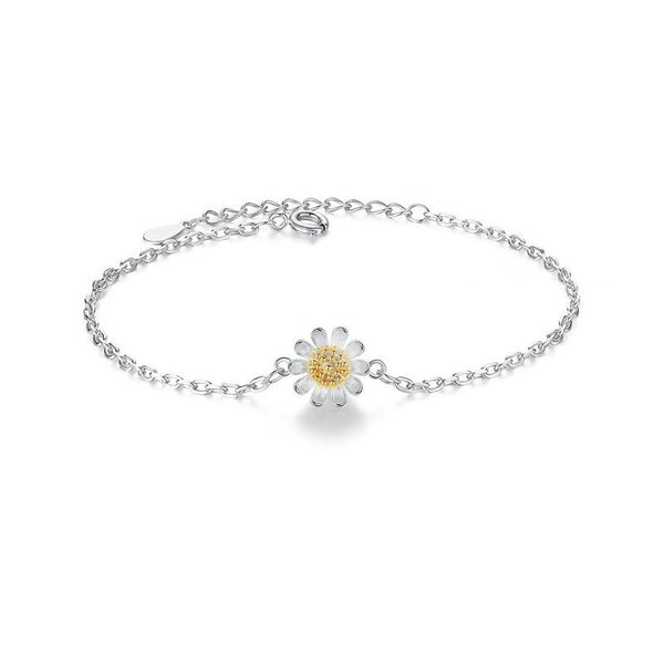 women's fashion cute tiny sunflower bracelets simple style thin small golden daisy charm bracelet for korean female gifts, Golden;silver
women's fashion cute tiny sunflower bracelets simple style thin small golden daisy charm bracelet for korean female gifts, Golden;silver