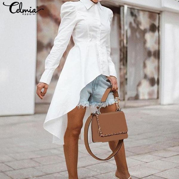 women's white shirts celmia 2021 autumn lapel asymmetrical tunic long sleeve blouse casual solid party blusas feminians 5xl blouses &
women's white shirts celmia 2021 autumn lapel asymmetrical tunic long sleeve blouse casual solid party blusas feminians 5xl blouses &