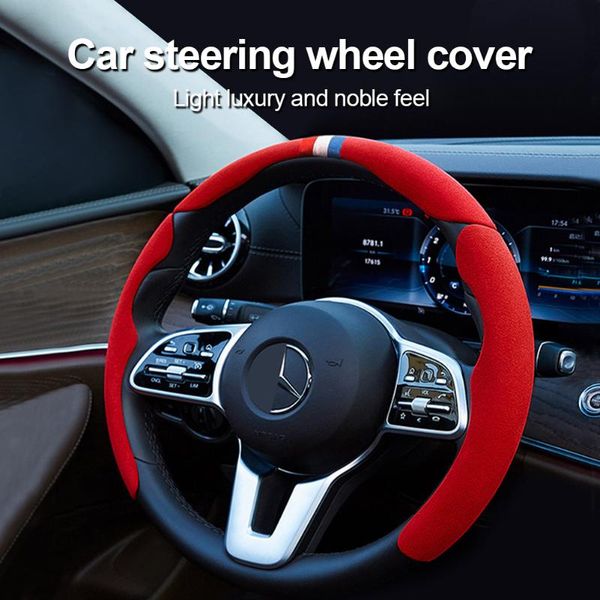 steering wheel covers universal car interior cover 38cm 15" suede leather non-slip decor fast delivery
steering wheel covers universal car interior cover 38cm 15" suede leather non-slip decor fast delivery