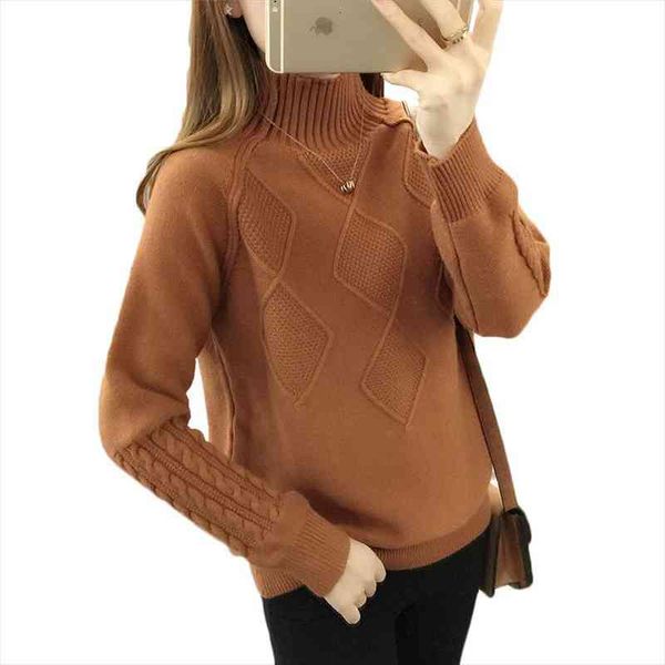 autumn turtleneck sweater winter warm womens long sleeve knitted sweaters solid female casual loose pullovers, White;black
autumn turtleneck sweater winter warm womens long sleeve knitted sweaters solid female casual loose pullovers, White;black
