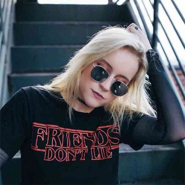 friends don't lie stranger things graphic tee netflix parody t-shirt short sleeve cute grunge 210512, White
friends don't lie stranger things graphic tee netflix parody t-shirt short sleeve cute grunge 210512, White
