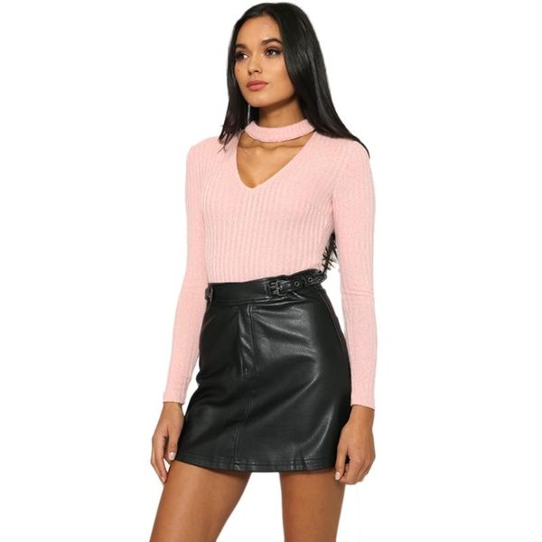 women's sweaters azulina sweater knitted casual halter neck long sleeve skinny pullover turtleneck pull femme, White;black
women's sweaters azulina sweater knitted casual halter neck long sleeve skinny pullover turtleneck pull femme, White;black