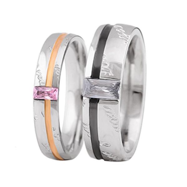 wedding rings mfy fashion simple couple ring pattern glossy inlaid rhinestone valentine's day factory wholesale, Slivery;golden
wedding rings mfy fashion simple couple ring pattern glossy inlaid rhinestone valentine's day factory wholesale, Slivery;golden