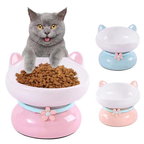 cat bowls & feeders bowl ceramic tilted elevated kitten pet for small dogs raised cats water food feeding plates eating feeder
cat bowls & feeders bowl ceramic tilted elevated kitten pet for small dogs raised cats water food feeding plates eating feeder