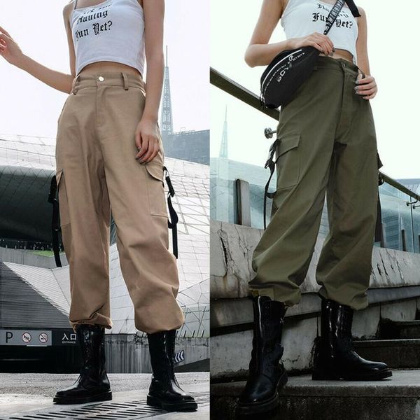 women's pants & capris women loose causal trousers costume high waist chain combat cargo harem hip hop outdoor pocket, Black;white
women's pants & capris women loose causal trousers costume high waist chain combat cargo harem hip hop outdoor pocket, Black;white