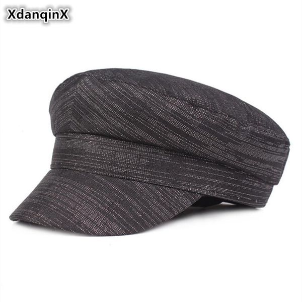 berets xdanqinx women's flat caps fashion army military hats for women snapback cap 2021 net red female visor hat sombrero de mujer, Blue;gray
berets xdanqinx women's flat caps fashion army military hats for women snapback cap 2021 net red female visor hat sombrero de mujer, Blue;gray