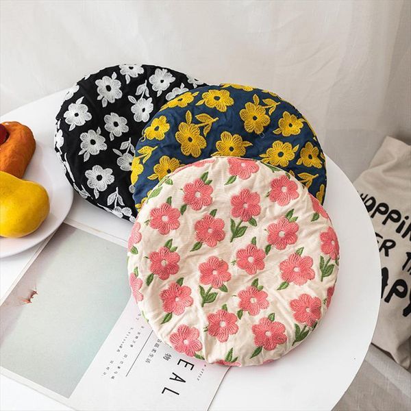 flower embroidered beret female fashion spring summer pink berets black french hat wholesale, Blue;gray
flower embroidered beret female fashion spring summer pink berets black french hat wholesale, Blue;gray