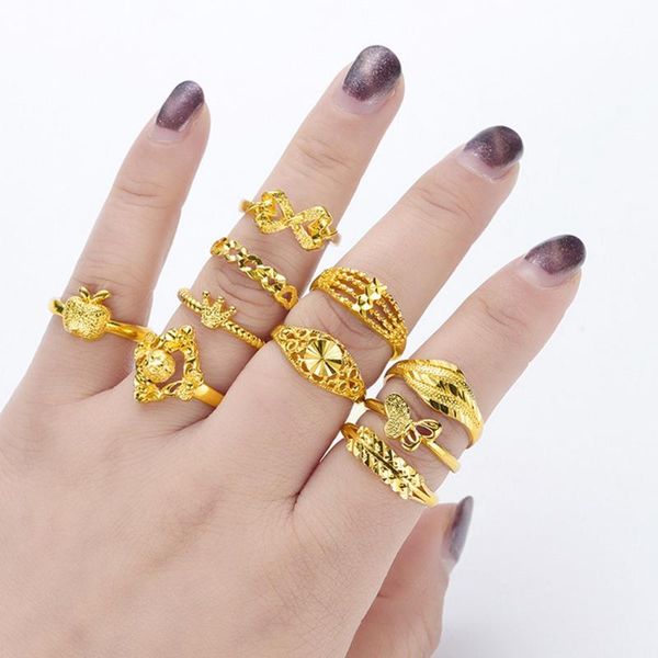 wedding rings charm ring women girl jewelry yellow gold filled heart/leaft/butterfly shaped bridal gift, Slivery;golden
wedding rings charm ring women girl jewelry yellow gold filled heart/leaft/butterfly shaped bridal gift, Slivery;golden