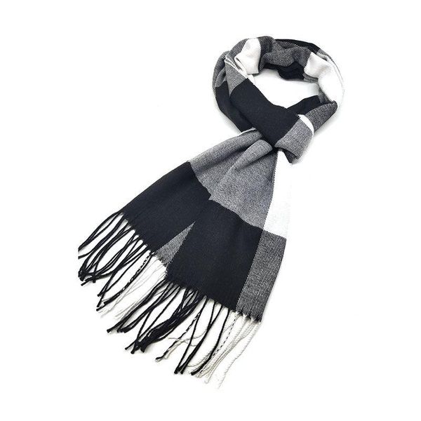 scarves fashion plaid scarf women men autumn winter cashmere shawl blanket tassel thick stripe warm female, Blue;gray
scarves fashion plaid scarf women men autumn winter cashmere shawl blanket tassel thick stripe warm female, Blue;gray
