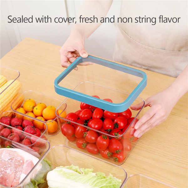 kitchen storage box transparent keep fresh clear container plastic fridge organizer fruit vegetable sealed tank bottles & jars
kitchen storage box transparent keep fresh clear container plastic fridge organizer fruit vegetable sealed tank bottles & jars