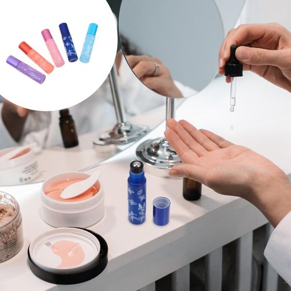 storage bottles & jars 5pcs 10ml essential oil glass roller portable dispenser for home travel
storage bottles & jars 5pcs 10ml essential oil glass roller portable dispenser for home travel