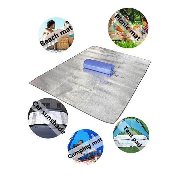 outdoor pads moisture-proof pad aluminum film camping beach mat supplies picnic thermal insulation
outdoor pads moisture-proof pad aluminum film camping beach mat supplies picnic thermal insulation