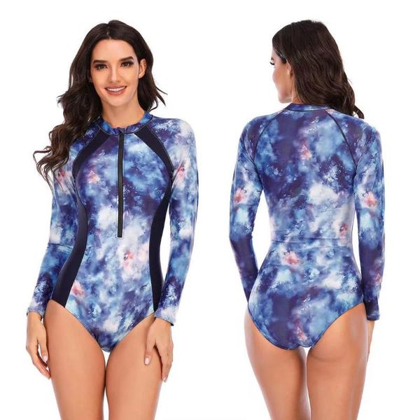 one-piece suits long sleeve rash guard women floral print swimwear zipper one piece swimsuit high neck surf suit black dive bodysuit beachwe
one-piece suits long sleeve rash guard women floral print swimwear zipper one piece swimsuit high neck surf suit black dive bodysuit beachwe