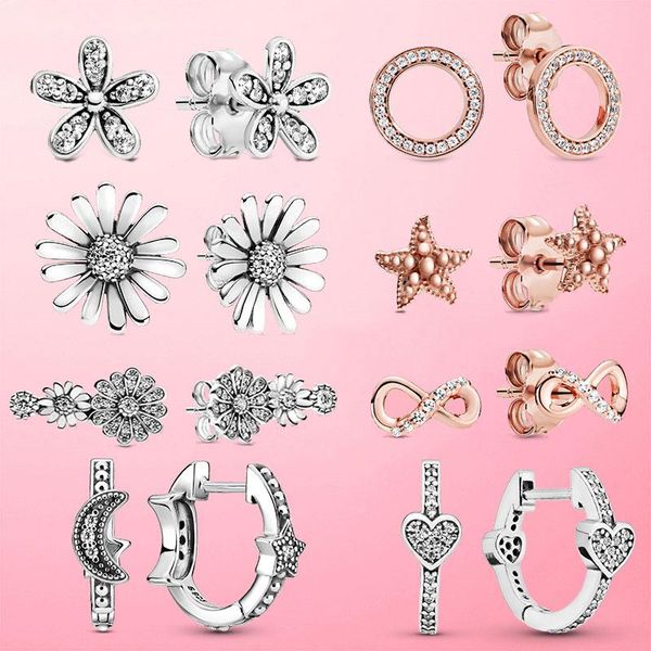 stud real 925 sterling silver pave daisy flower statement earrings for women s925 jewelry gift girlfriend wife, Golden;silver
stud real 925 sterling silver pave daisy flower statement earrings for women s925 jewelry gift girlfriend wife, Golden;silver