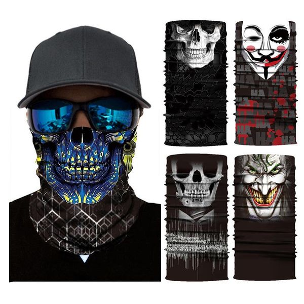 scarves outdoor scarf mask men women sunscreen bicycle and motorcycle magic headscarf wind-proof dust-proof air-permeable skull bandana, Blue;gray 
scarves outdoor scarf mask men women sunscreen bicycle and motorcycle magic headscarf wind-proof dust-proof air-permeable skull bandana, Blue;gray