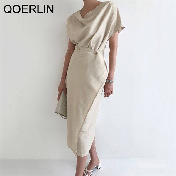 irregular midi dress women high waist sweet vestidos pleated button office lady elegance summer ol long 210601, Black;gray
irregular midi dress women high waist sweet vestidos pleated button office lady elegance summer ol long 210601, Black;gray