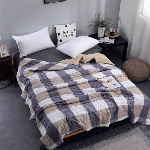 summer washed cotton air-conditioning quilt soft breathable blanket light thin stripe printed comforter bed cover home bedding comforters &
summer washed cotton air-conditioning quilt soft breathable blanket light thin stripe printed comforter bed cover home bedding comforters &