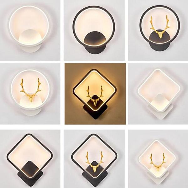 wall lamp led for bedroom bedside living room aisle corridor stairs modern indoor sconce home decorative antlers light fixture
wall lamp led for bedroom bedside living room aisle corridor stairs modern indoor sconce home decorative antlers light fixture