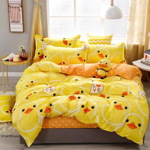 bedding sets cartoon little yellow duck set bed linings cute duvet cover sheet pillowcases kids baby
bedding sets cartoon little yellow duck set bed linings cute duvet cover sheet pillowcases kids baby