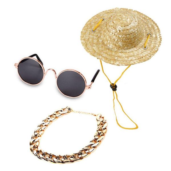 cat costumes 4 pcs cool pet dog costume fashion sunglasses chain collar straw hat tie set drop
cat costumes 4 pcs cool pet dog costume fashion sunglasses chain collar straw hat tie set drop
