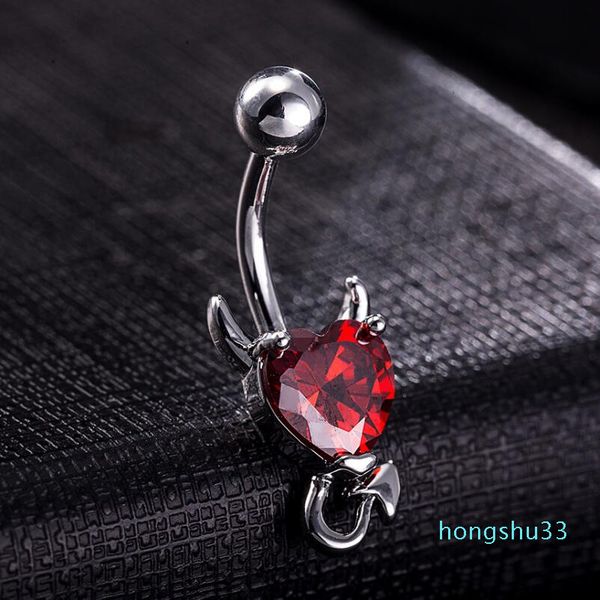 jewelry stainless steel navel ring heart-shaped cat litter mo ling button ring female, Silver
jewelry stainless steel navel ring heart-shaped cat litter mo ling button ring female, Silver
