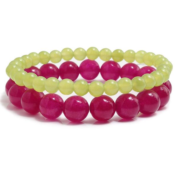 beaded, strands 2 pce/set 6mm/10mm natural stone chalcedony beads bracelets for women bracelet charm couples bangles yoga jewelry accessiore, Black
beaded, strands 2 pce/set 6mm/10mm natural stone chalcedony beads bracelets for women bracelet charm couples bangles yoga jewelry accessiore, Black
