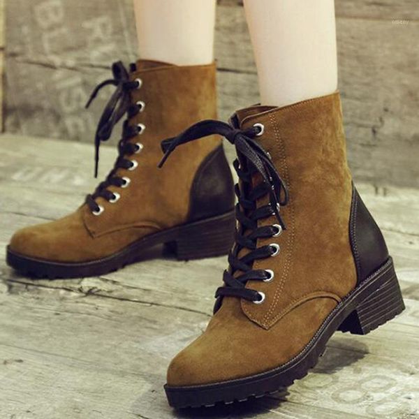 boots women ankle non-slip women's single suede lace-up increase comfortable spring botas mujer sy7201, Black
boots women ankle non-slip women's single suede lace-up increase comfortable spring botas mujer sy7201, Black