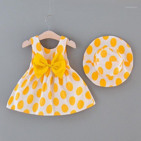 girl's dresses children's sleeveless printed dress princess + hat set baby kids girls dot print outfits clothes summer1, Red;yellow
girl's dresses children's sleeveless printed dress princess + hat set baby kids girls dot print outfits clothes summer1, Red;yellow