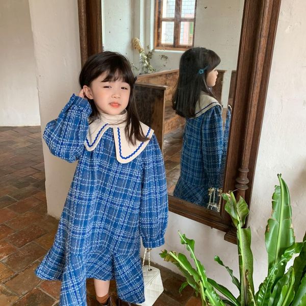 girl's dresses melario toddler 2021 casual children clothing baby girls college style knee-length grid square collar dress 1 7y, Red;yellow
girl's dresses melario toddler 2021 casual children clothing baby girls college style knee-length grid square collar dress 1 7y, Red;yellow