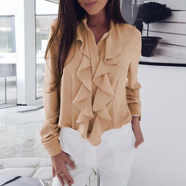 women's blouses & shirts 2021 women spring autumn chiffon tees long sleeve blouse v-neck sleeves solid shirt boho, White
women's blouses & shirts 2021 women spring autumn chiffon tees long sleeve blouse v-neck sleeves solid shirt boho, White