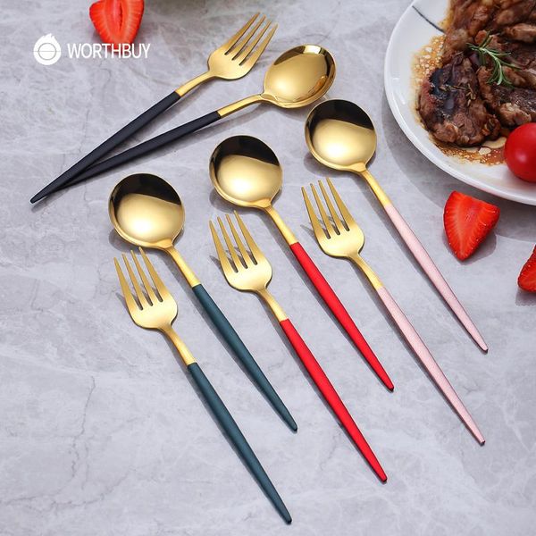 dinnerware sets worthbuy gold cutlery set stainless steel tableware silverware knife spoon fork dinner kitchen accessories
dinnerware sets worthbuy gold cutlery set stainless steel tableware silverware knife spoon fork dinner kitchen accessories