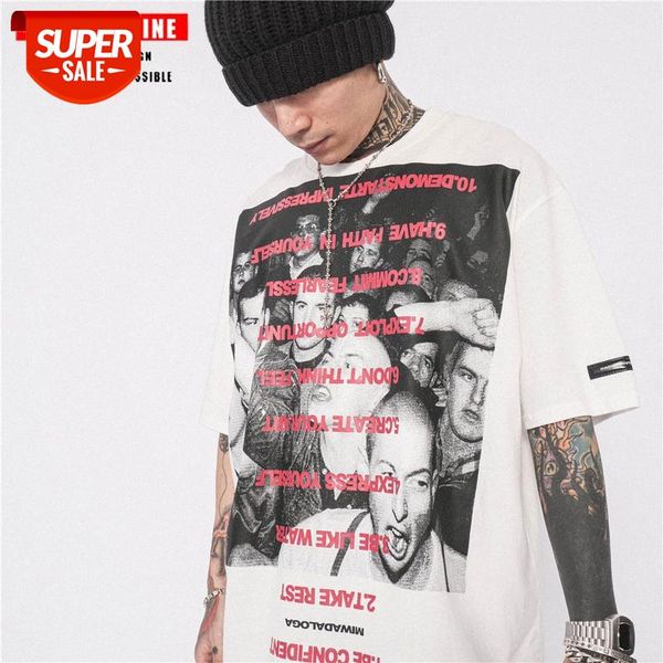 t shirt tide brand men's personality printing short-sleeved dark funeral old round neck bottoming men and women high street #ya3p, White;black
t shirt tide brand men's personality printing short-sleeved dark funeral old round neck bottoming men and women high street #ya3p, White;black