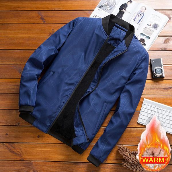 men's jackets autumn winter brand casual bomber jacket men plus velvet coat male thicken warm pockets slim fit jaqueta masculina, Black;brown
men's jackets autumn winter brand casual bomber jacket men plus velvet coat male thicken warm pockets slim fit jaqueta masculina, Black;brown