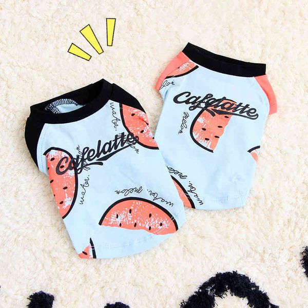 cool watermelon t-shirt cat is thinner than bear teddy bomei pet chenery dog cloth hairls in summer
cool watermelon t-shirt cat is thinner than bear teddy bomei pet chenery dog cloth hairls in summer