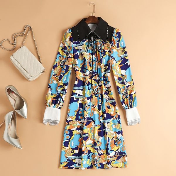 dress dress spring summer style women turn-down collar abstract print long sleeve casual sundress ladies streetwear, Black;gray
dress dress spring summer style women turn-down collar abstract print long sleeve casual sundress ladies streetwear, Black;gray