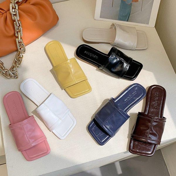 rubber shoes summer beach sandals square slides flats mules yellow orange open toe flip flops slippers, Black
rubber shoes summer beach sandals square slides flats mules yellow orange open toe flip flops slippers, Black