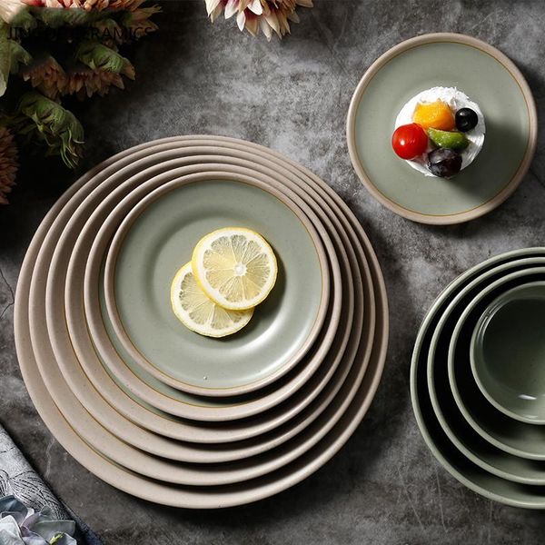 dishes & plates european green gray imitation ceramic home kitchen tableware dessert steak salad snack cake storage decorative plate
dishes & plates european green gray imitation ceramic home kitchen tableware dessert steak salad snack cake storage decorative plate
