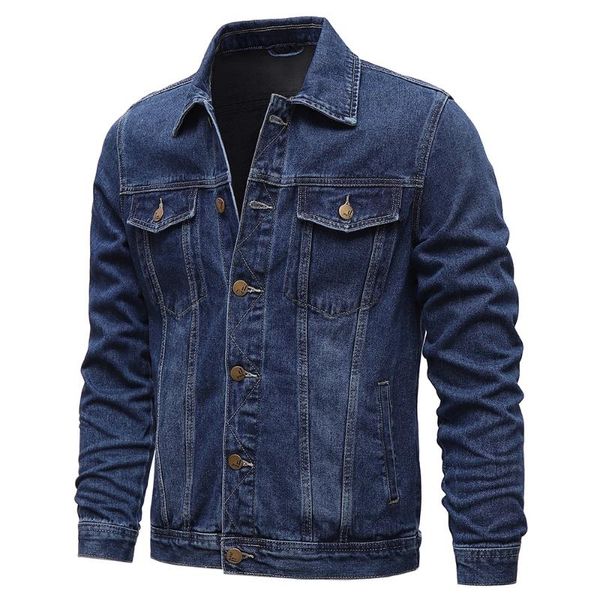 men's jackets spring autumn men denim casual solid color lapel single breasted jeans jacket slim fit cotton outwear 5xl-m, Black;brown
men's jackets spring autumn men denim casual solid color lapel single breasted jeans jacket slim fit cotton outwear 5xl-m, Black;brown