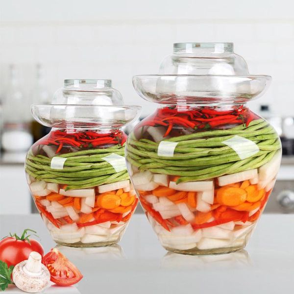 2.5/5kg korea glass container kimchi jar household pickled storage pickles cylinder sealed for home bottles & jars
2.5/5kg korea glass container kimchi jar household pickled storage pickles cylinder sealed for home bottles & jars