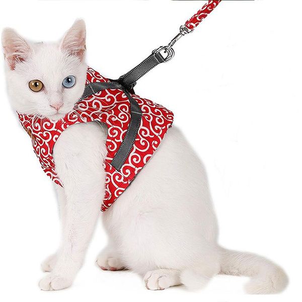 xs/s pet cat and puppies leash vest anti-fall walking safety clothes british harness blue red green practical classic style dog collars & le
xs/s pet cat and puppies leash vest anti-fall walking safety clothes british harness blue red green practical classic style dog collars & le