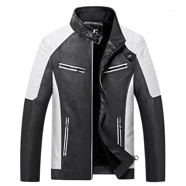 fashion leather jackets men slim fit coats thicken multi zippers patchwork motorcycle jacket male winter men's fur & faux, Black
fashion leather jackets men slim fit coats thicken multi zippers patchwork motorcycle jacket male winter men's fur & faux, Black