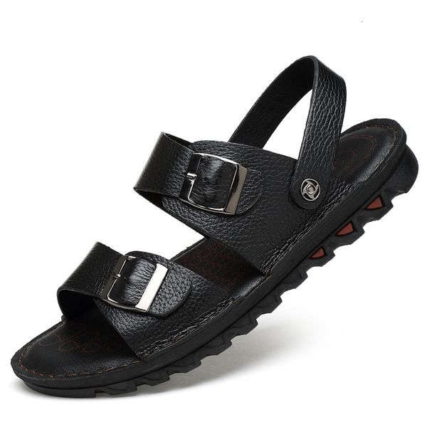 sandals soft heel man sandal large size men summer shoes cow leather beach moccasins comfortable travel z650, Black
sandals soft heel man sandal large size men summer shoes cow leather beach moccasins comfortable travel z650, Black