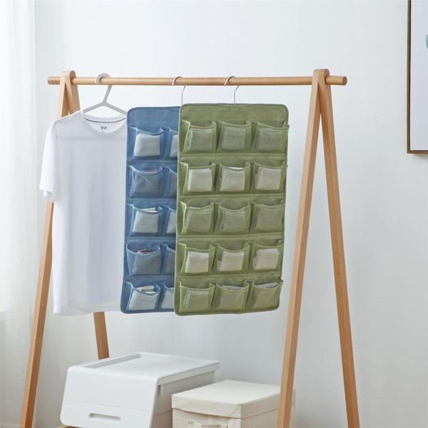 4-color double-sided underwear hanging storage bag solid color oxford cloth with 20 mesh pockets boxes & bins
4-color double-sided underwear hanging storage bag solid color oxford cloth with 20 mesh pockets boxes & bins