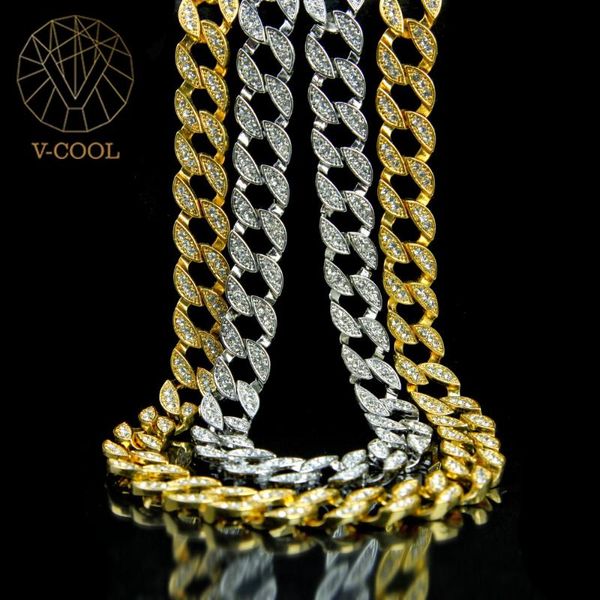 15mm hip hop iced out paved rhinstones cuban round link chain necklace cz gold choker set rapper 2021 jewelry vp890 chains, Silver
15mm hip hop iced out paved rhinstones cuban round link chain necklace cz gold choker set rapper 2021 jewelry vp890 chains, Silver