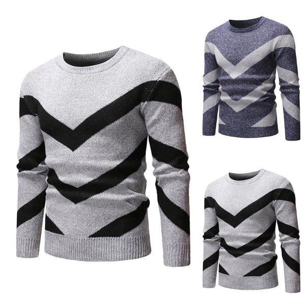 men's sweaters stripe slim fit round neck color block pullover casual sweater knit jumpers winter warm pullovers, White;black
men's sweaters stripe slim fit round neck color block pullover casual sweater knit jumpers winter warm pullovers, White;black